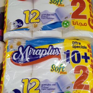 papier toilette miraplus 12 rouleau